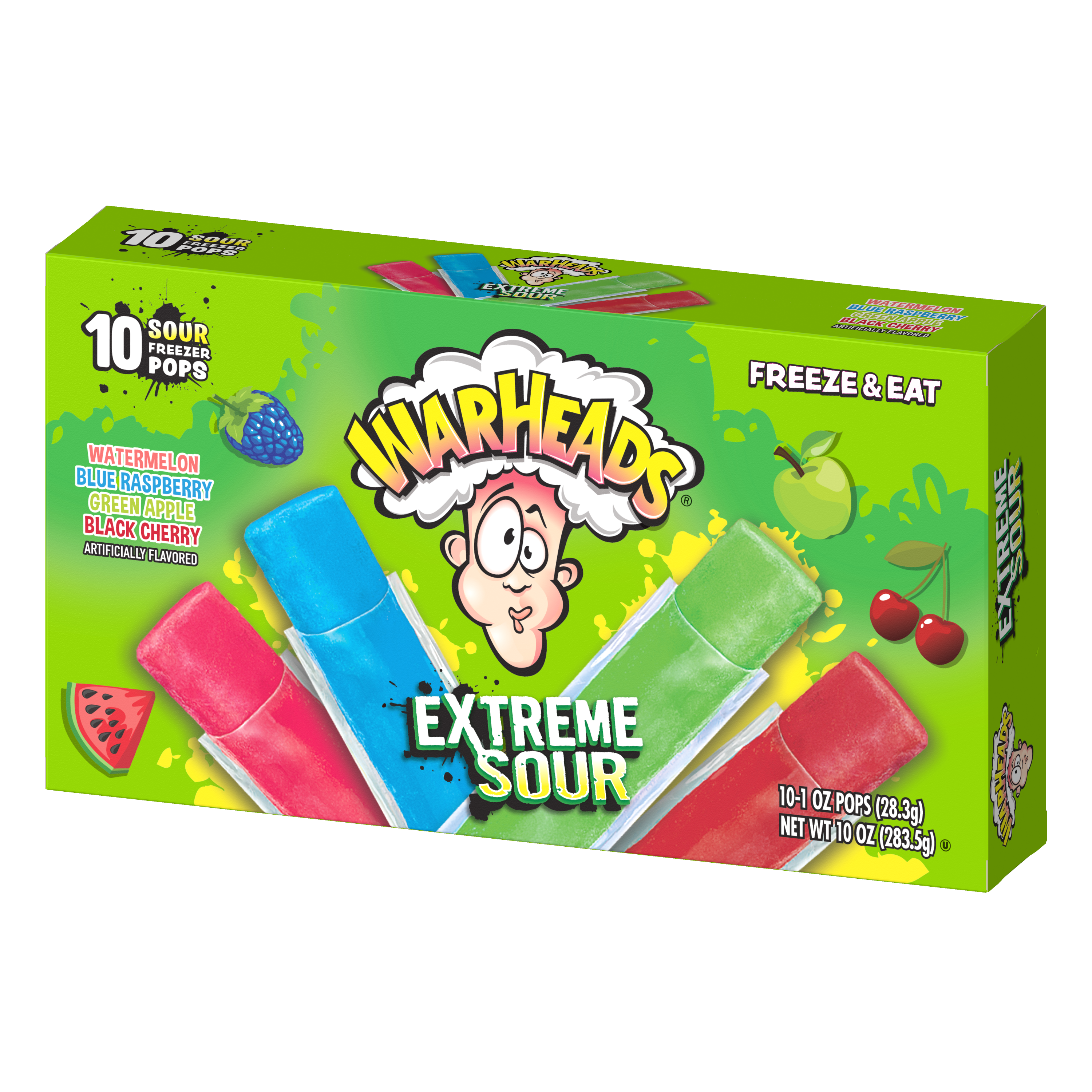Warheads - Extreme Sour Freezer Pops – The Jel Sert Company