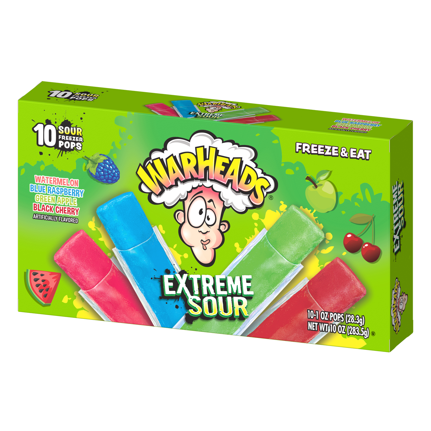 Warheads - Extreme Sour Freezer Pops