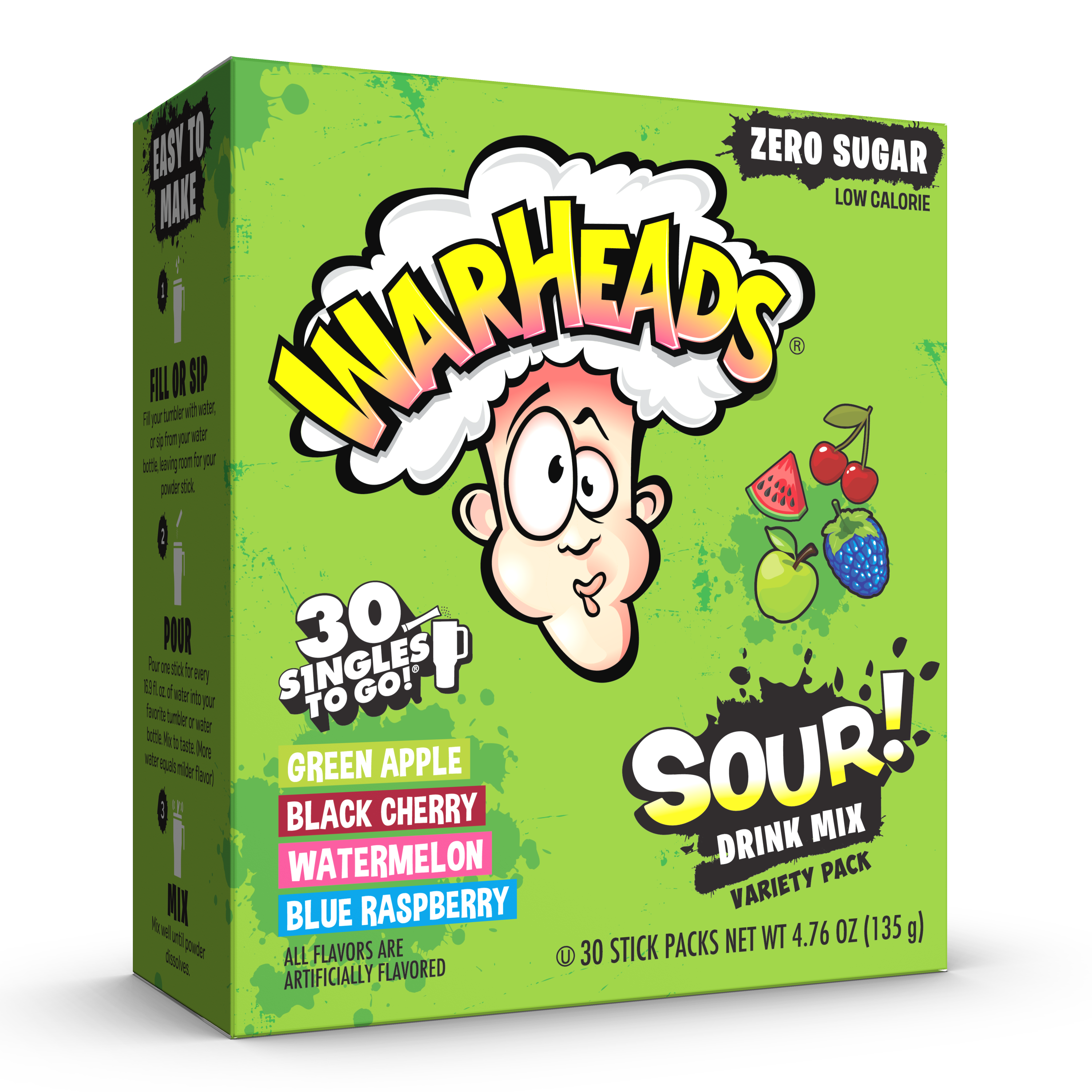 Warheads - Singles to Go – The Jel Sert Company
