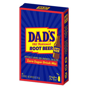 Dad's Root Beer packaging