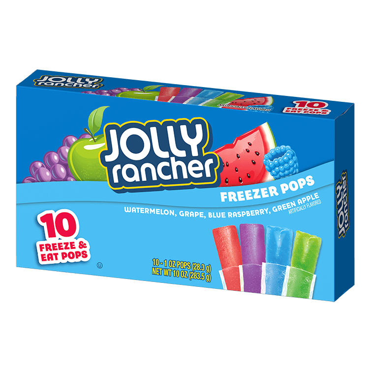 Jolly Rancher 10 pack freezer pops