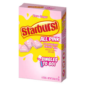 Starburst all pink singles to go packaging
