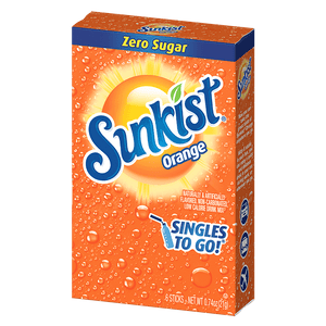 Sunkist orange singles to go packaging