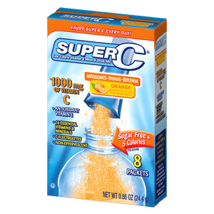 Super C orange singles to go packaging