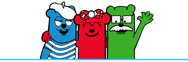 Otter Pops characters