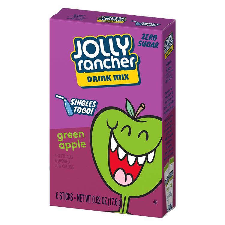 Jolly Rancher green apple singles to go