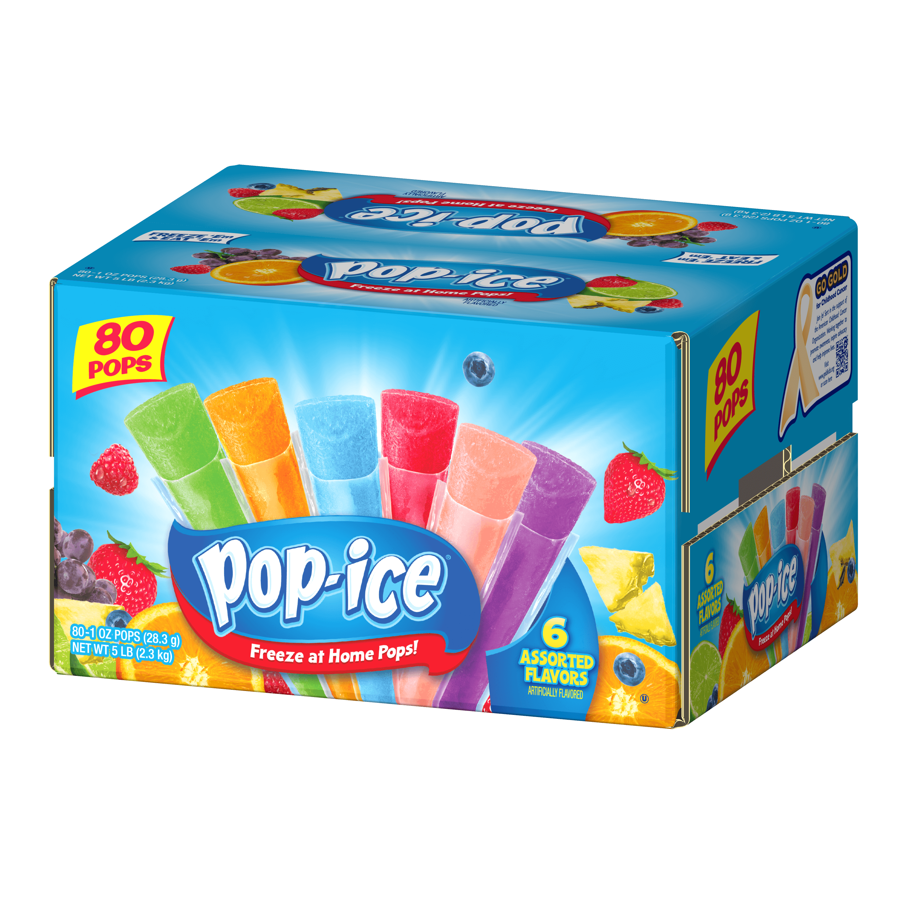Pop Ice - Assorted Flavors Freezer Pops – The Jel Sert Company