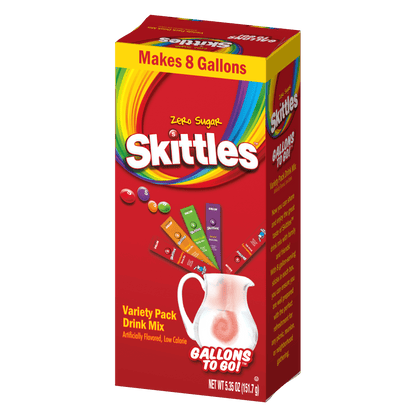 Skittles variety pack gallons to go