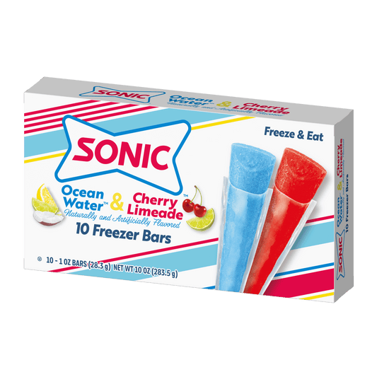 Sonic freezer bars 10 count