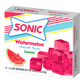 Sonic gelatin watermelon packaging
