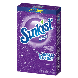 Sunkist grape singles to go packaging