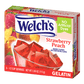 Welch's strawberry peach gelatin packaging